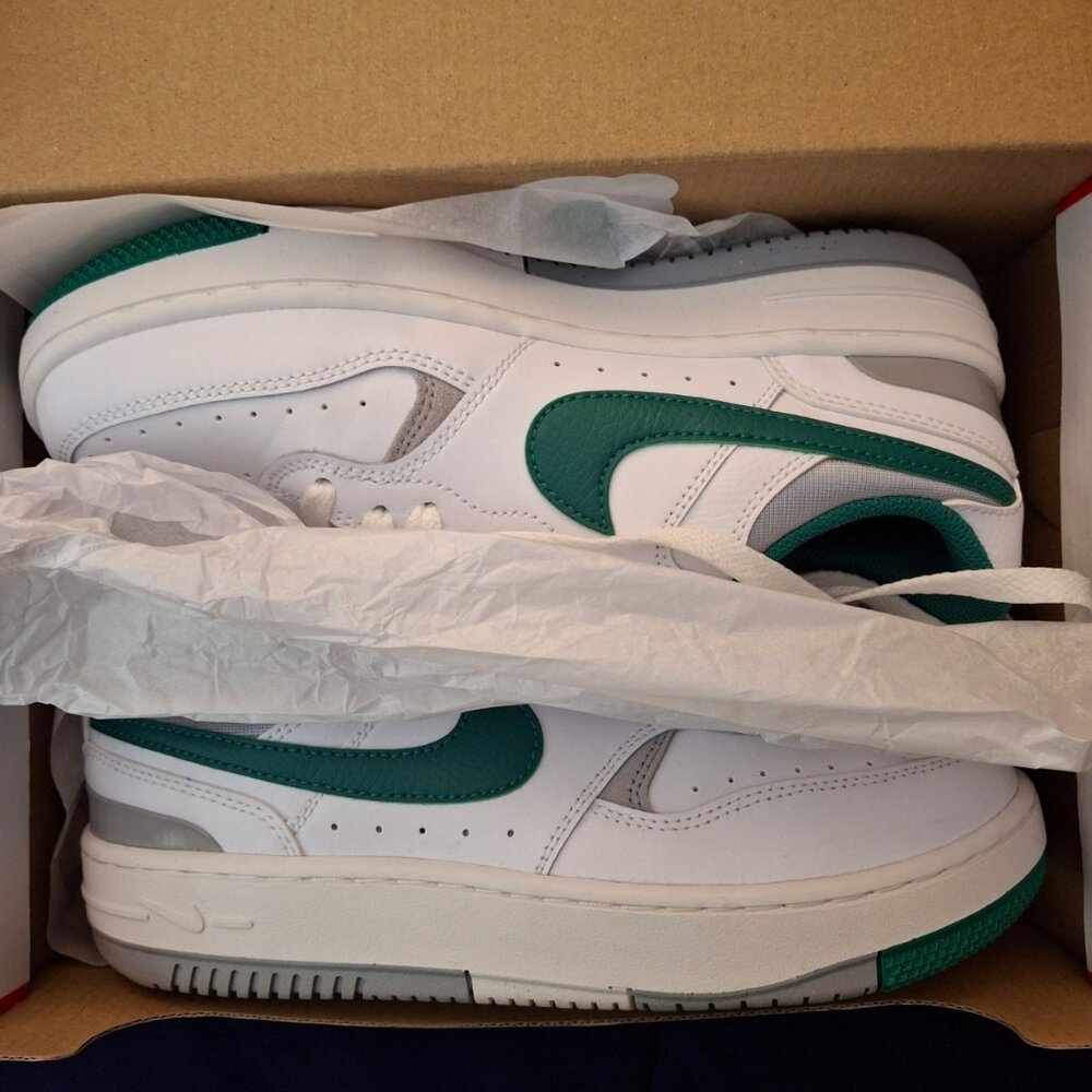 Nike Gamma Force White Green Smoke Gray DX9176-006 Shoes-Womens 7.5 - Picture 5 of 5